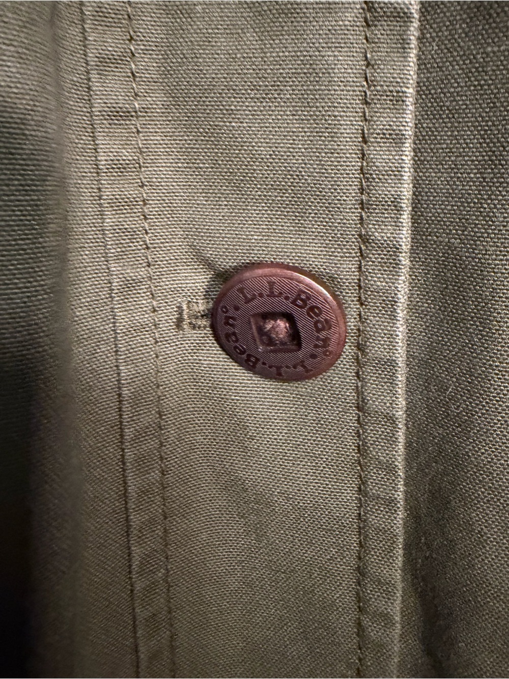 LL Bean Adirondack Barn Coat Flannel-Lined in Color Loren Size Large Retail $150 - Picture 8 of 13